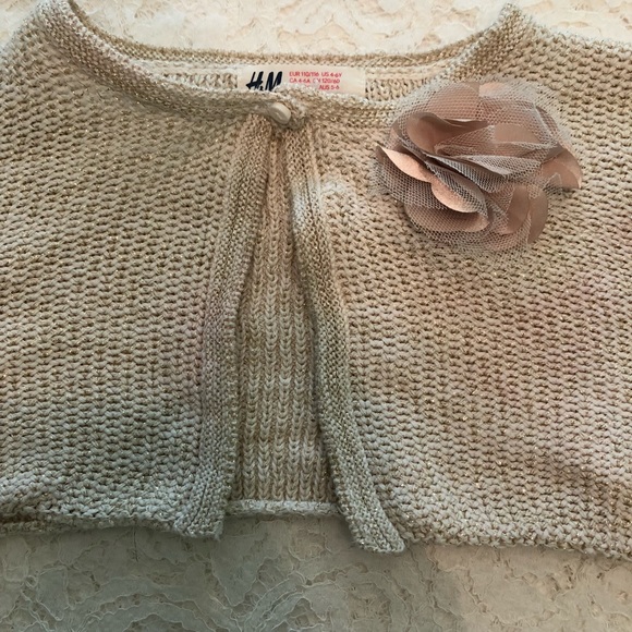 Girls H&M shawl - Size 4-6Y - Picture 3 of 5